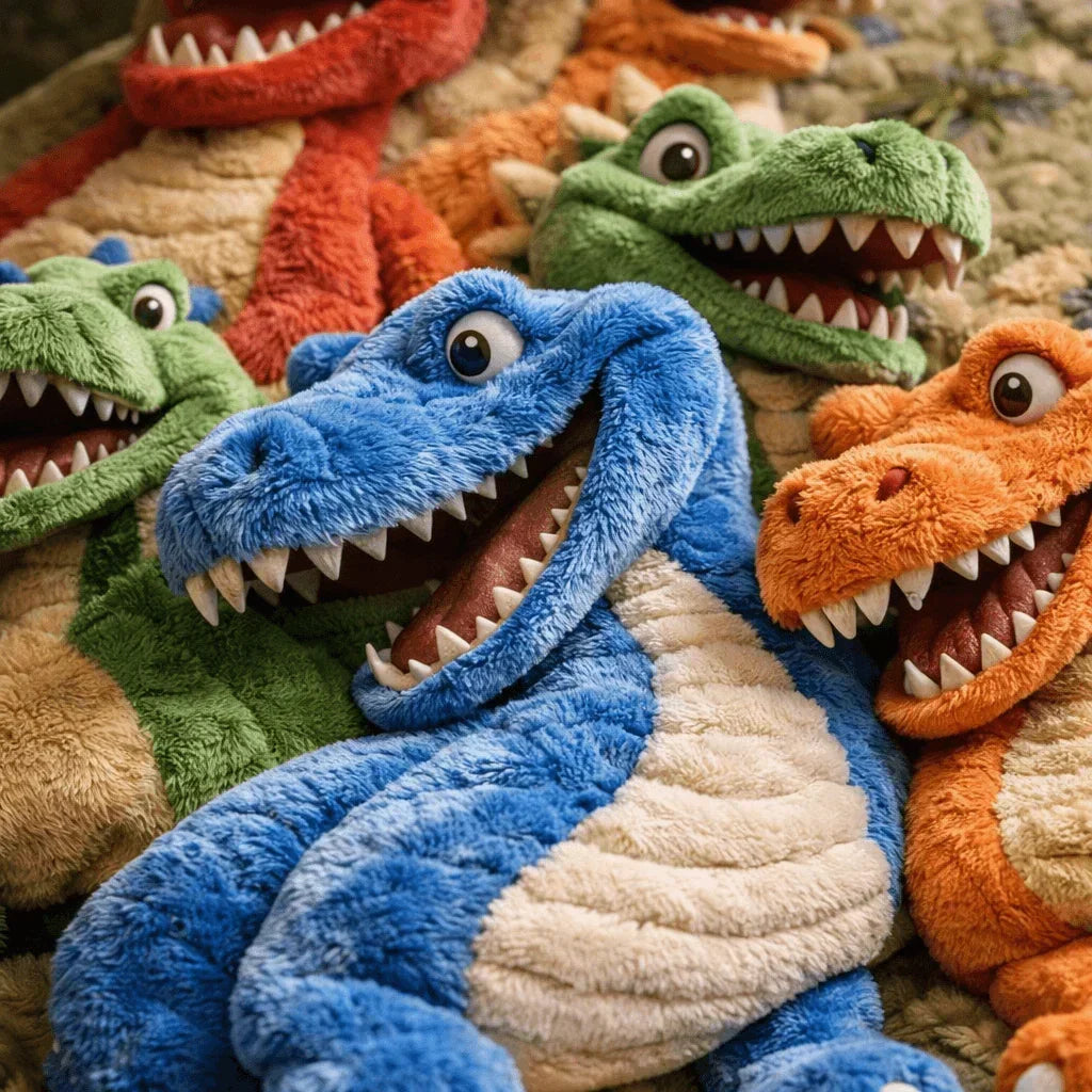 Throw Blanket Plush Dinosaur Print Machine Washable