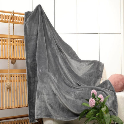 Throw Blanket Soft Velvet Machine Washable