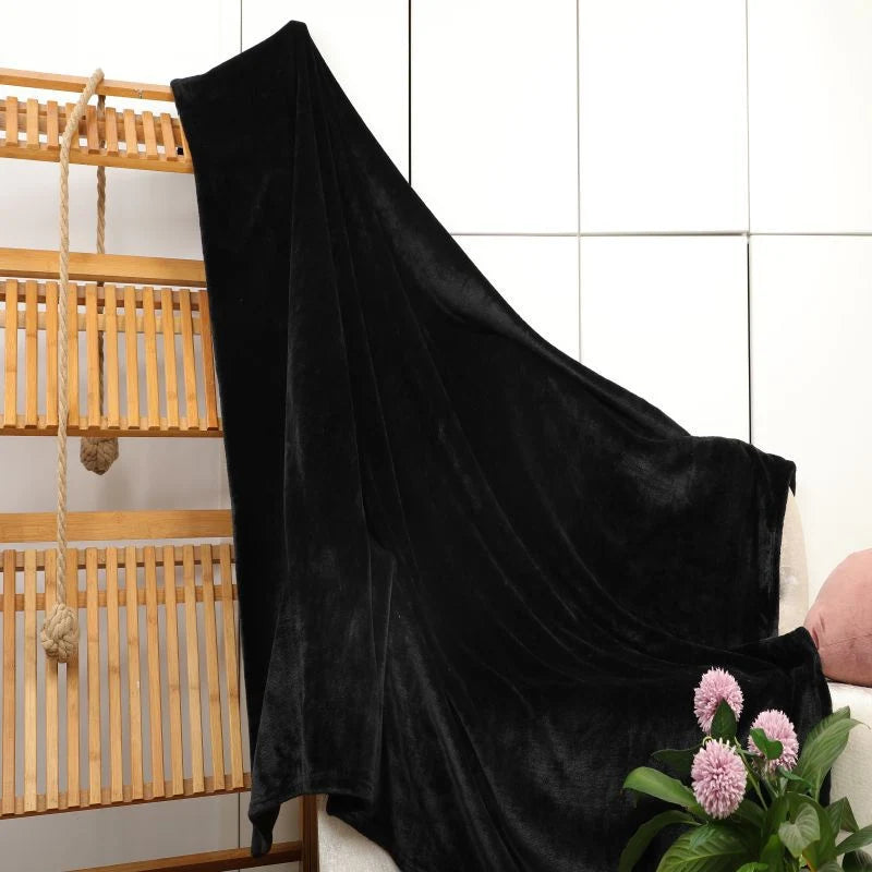 Throw Blanket Soft Velvet Machine Washable