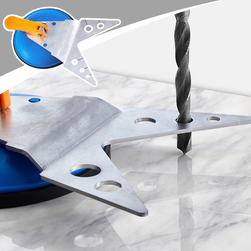Tile Drill Guide Suction Cup Curved Locator
