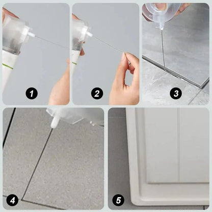 Tile Repair Gel Extra-Strong Adhesive & Water-Resistant Precision Nozzle