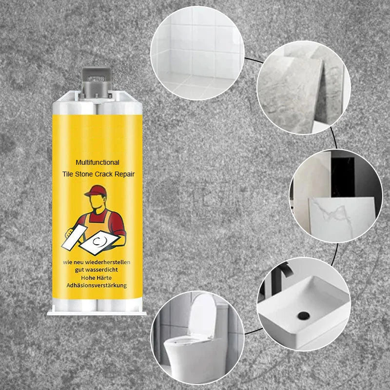 Tile and Stone Repair Kit for Simple Surface Restoration