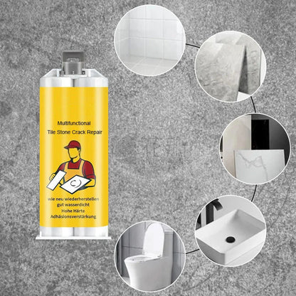 Tile and Stone Repair Kit for Simple Surface Restoration