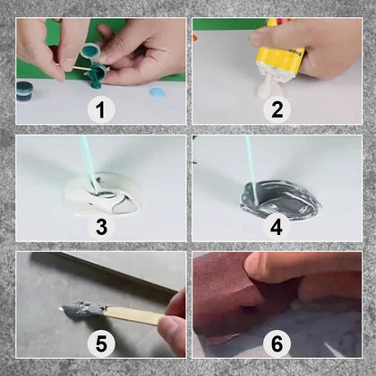 Tile and Stone Repair Kit for Simple Surface Restoration