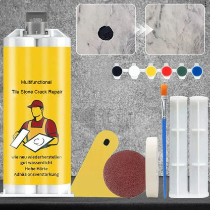Tile and Stone Repair Kit for Simple Surface Restoration