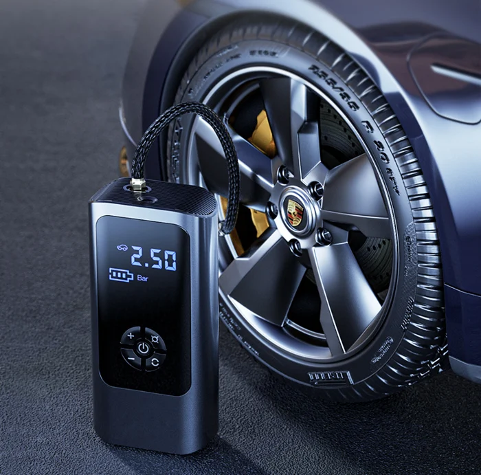 Tire Inflator 150 PSI Cordless & 12V Auto Shut-Off