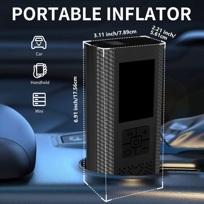 Tire Inflator Cordless Rechargeable Digital LED Display 150 PSI