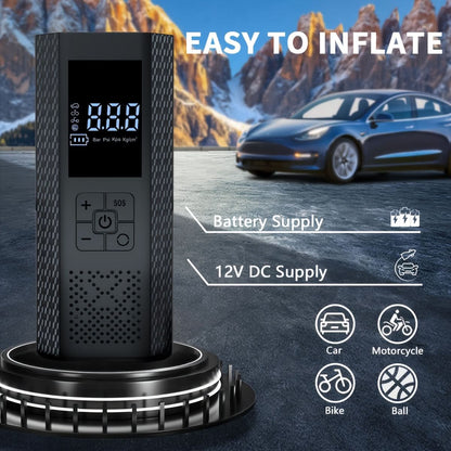 Tire Inflator Cordless Rechargeable Digital LED Display 150 PSI