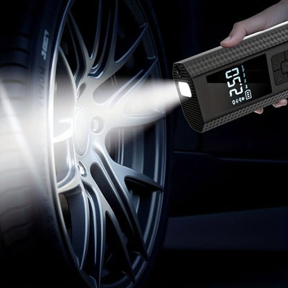 Tire Inflator Cordless Rechargeable Digital LED Display 150 PSI