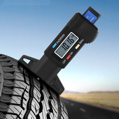 Tire Tread Depth Gauge Digital LCD 0.00039 Inch Accuracy