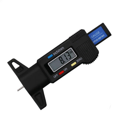 Tire Tread Depth Gauge Digital LCD 0.00039 Inch Accuracy
