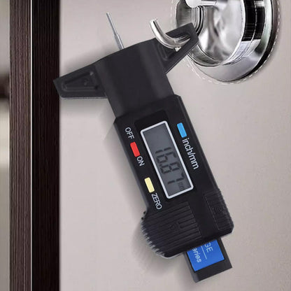 Tire Tread Depth Gauge Digital LCD 0.00039 Inch Accuracy