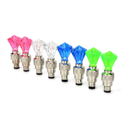 Tire Valve Caps Motion-Activated LED Waterproof