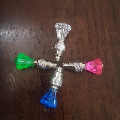 Tire Valve Caps Motion-Activated LED Waterproof