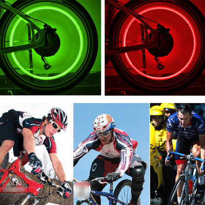 Tire Valve Caps Motion-Activated LED Waterproof