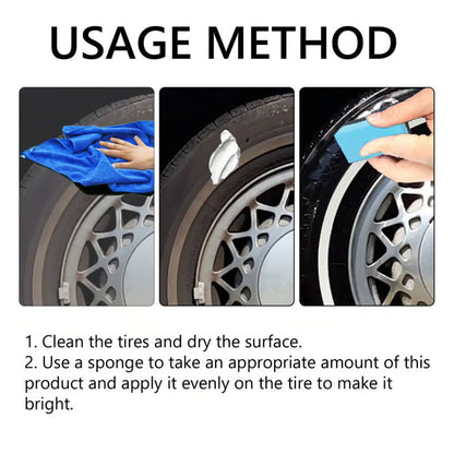 Tire Wax Deep Moisture & UV Protection