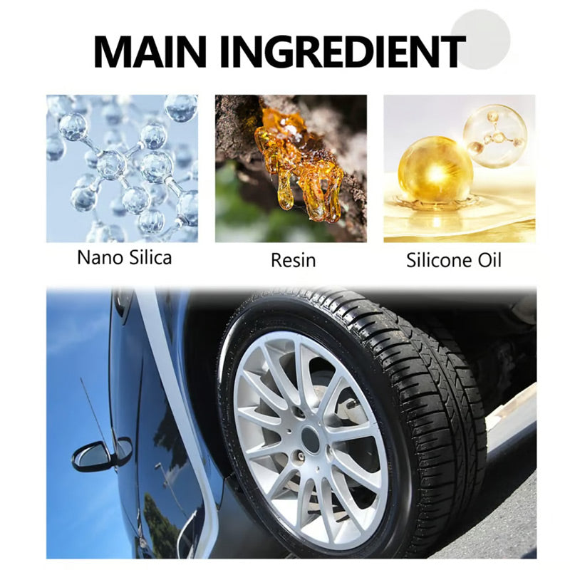 Tire Wax Deep Moisture & UV Protection