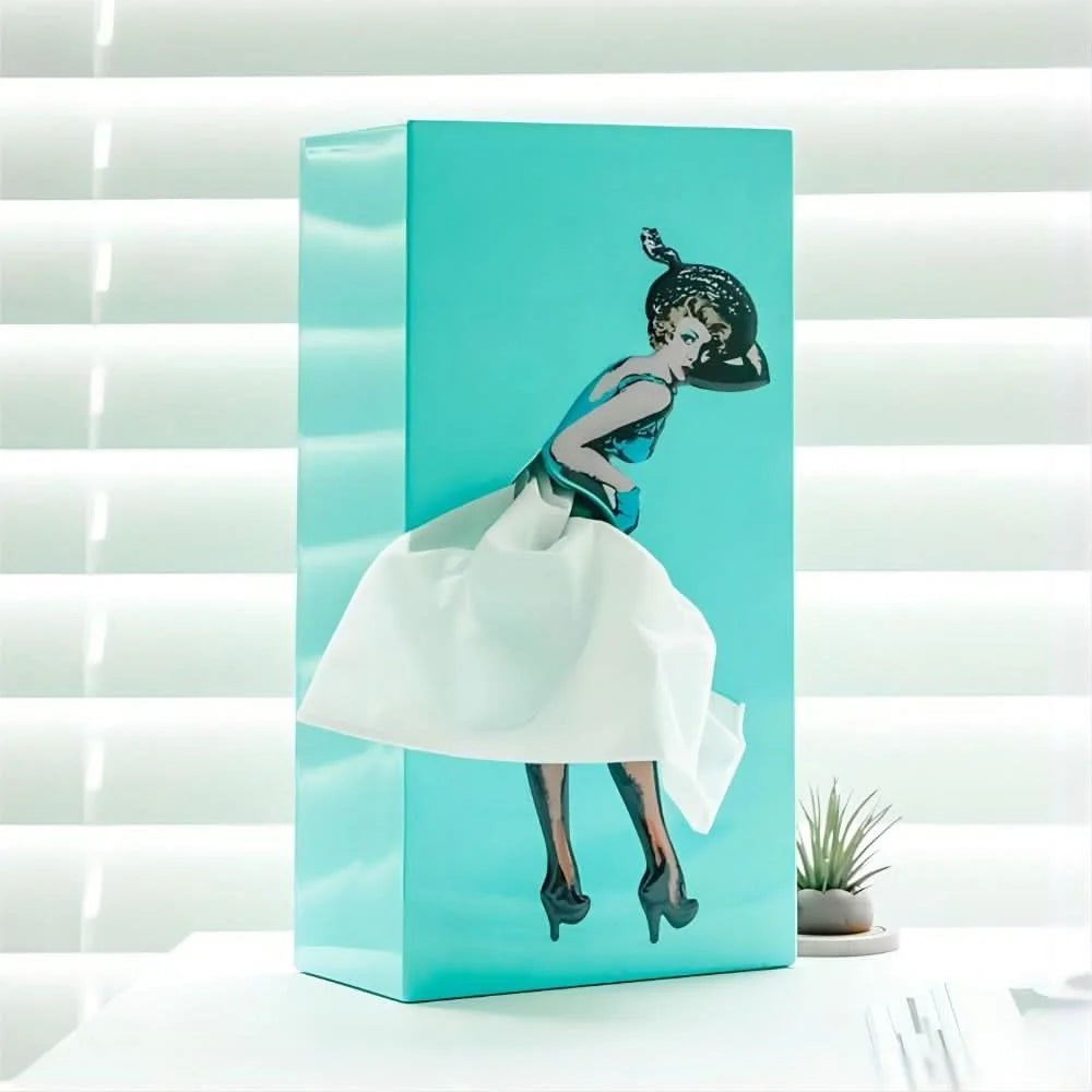 Tissue Box Plastic Playful Character Design