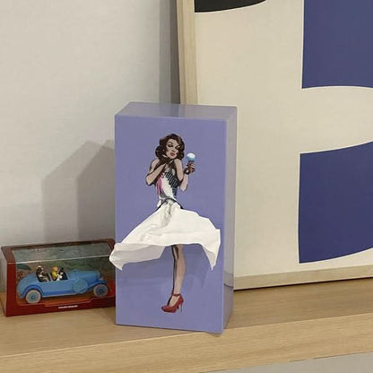 Tissue Box Plastic Playful Character Design