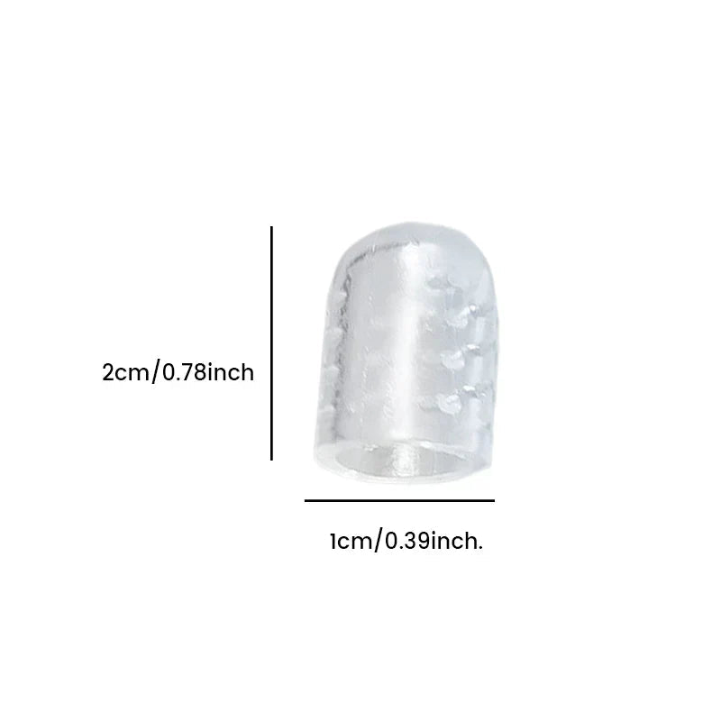Toe Protectors Medical-Grade Silicone Reusable 10-Piece Set