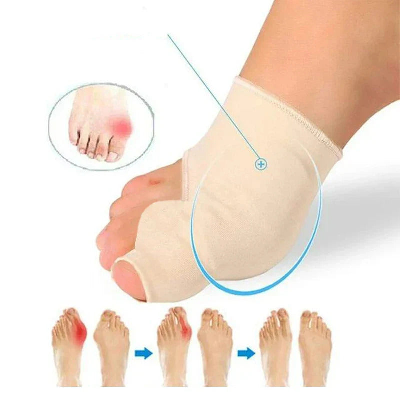 Toe Separator Gel-Padded Lycra Bunion Relief