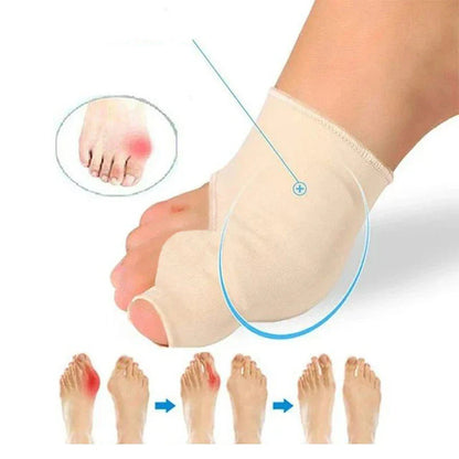 Toe Separator Gel-Padded Lycra Bunion Relief