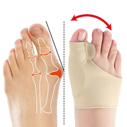 Toe Separator Gel-Padded Lycra Bunion Relief