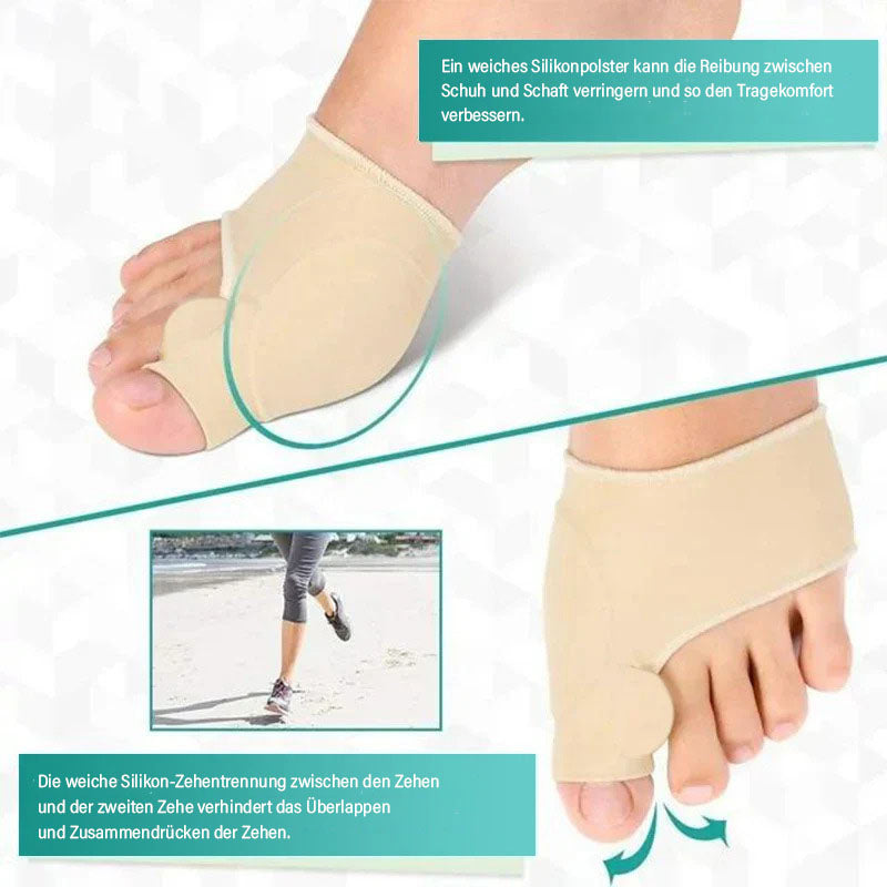Toe Separator Gel-Padded Lycra Bunion Relief