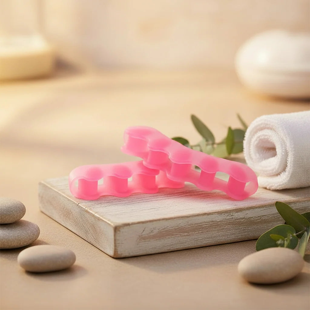 Toe Separators Soft Silicone Washable & Reusable