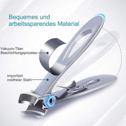 Toenail Clipper Curved Stainless Steel Up To 15mm