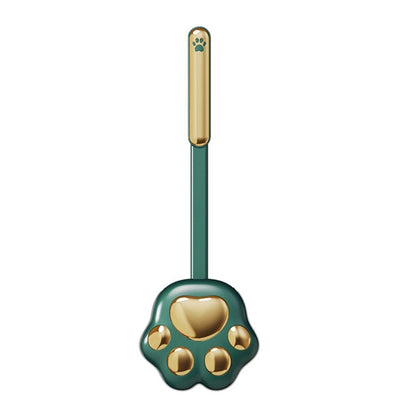 Toilet Brush Cat Paw Silicone Bristles & Holder