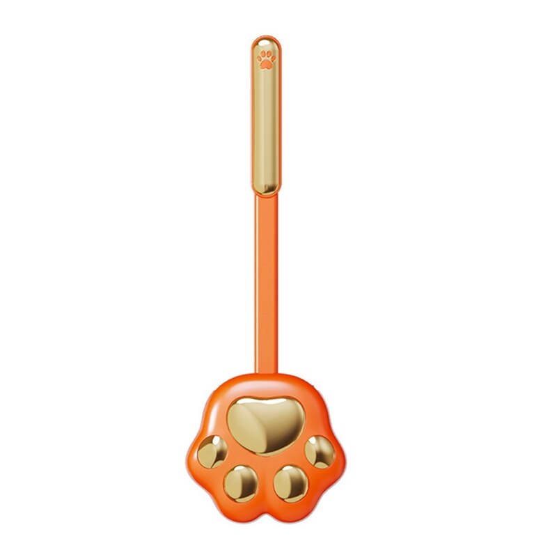 Toilet Brush Cat Paw Silicone Bristles & Holder
