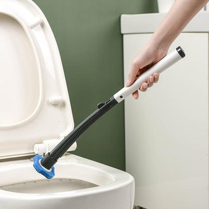 Toilet Brush Hygienic Preloaded Sponge Heads Eight Refills