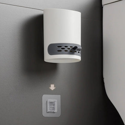 Toilet Brush Silicone Integrated Dispenser Wall Mount