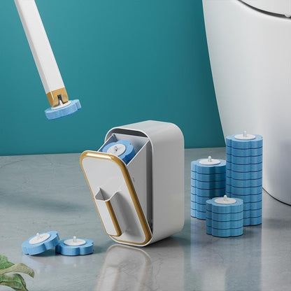 Toilet Brush Wall-Mount Disposable Heads Antibacterial