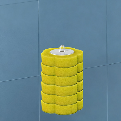 Toilet Brush Wall-Mount Disposable Heads Antibacterial