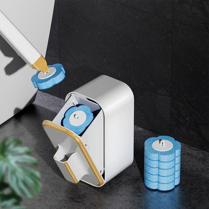 Toilet Brush Wall-Mount Disposable Heads Antibacterial