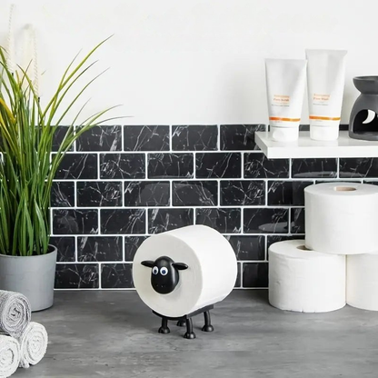 Toilet Paper Holder Freestanding Sheep Design Set of 2