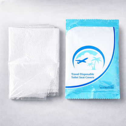 Toilet Seat Covers Biodegradable Double-Layer Non-Slip 50-Pack