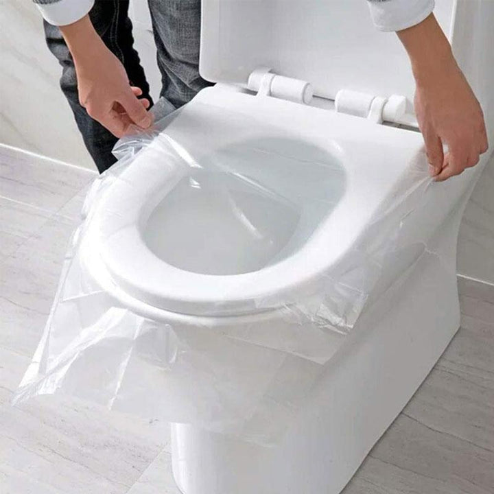 Toilet Seat Covers Biodegradable Universal Fit 50 Pack