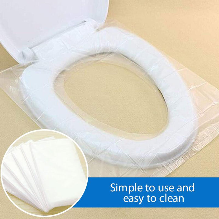 Toilet Seat Covers Biodegradable Universal Fit 50 Pack