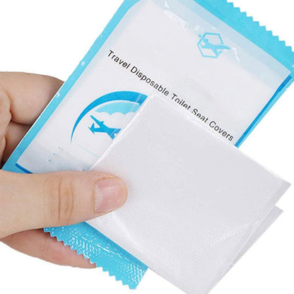 Toilet Seat Covers Biodegradable Universal Fit 50 Pack