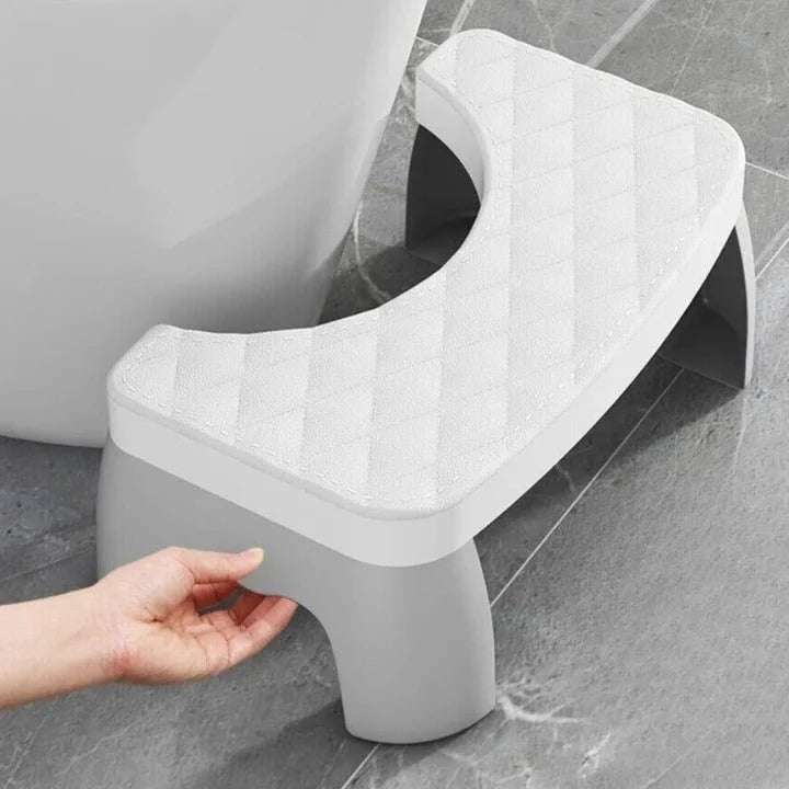 Toilet Stool Ergonomic Non-Slip Compact