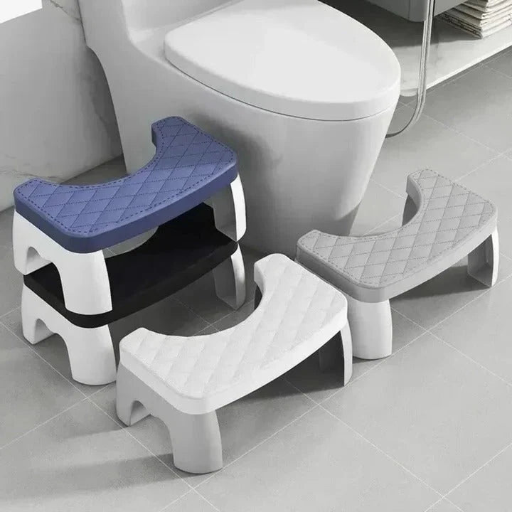 Toilet Stool Ergonomic Non-Slip Compact