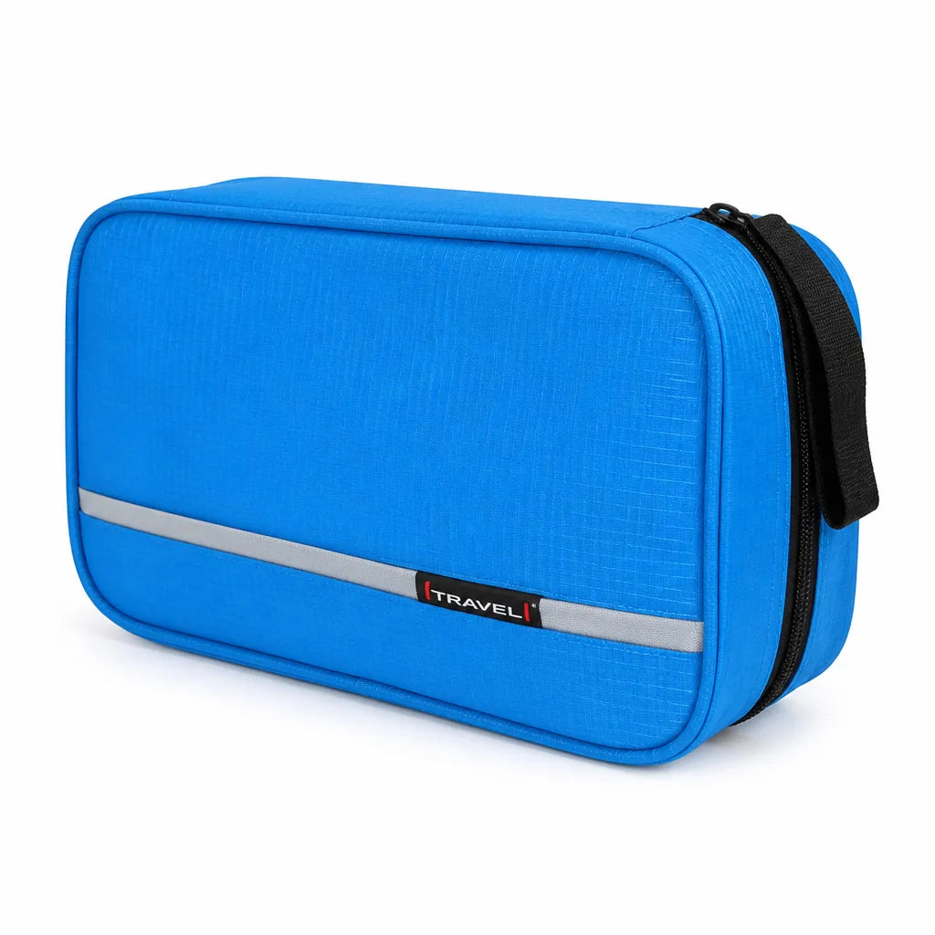 Toiletry Bag Extra-Large Water-Repellent Nylon & Inner Pockets