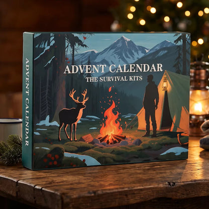 Tool Advent Calendar 24-Piece Metal & ABS Plastic Set