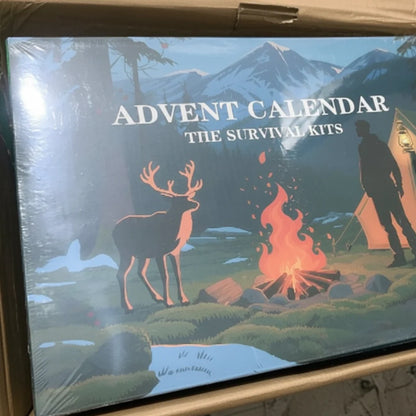 Tool Advent Calendar 24-Piece Metal & ABS Plastic Set