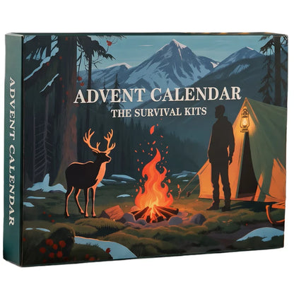 Tool Advent Calendar 24-Piece Metal & ABS Plastic Set