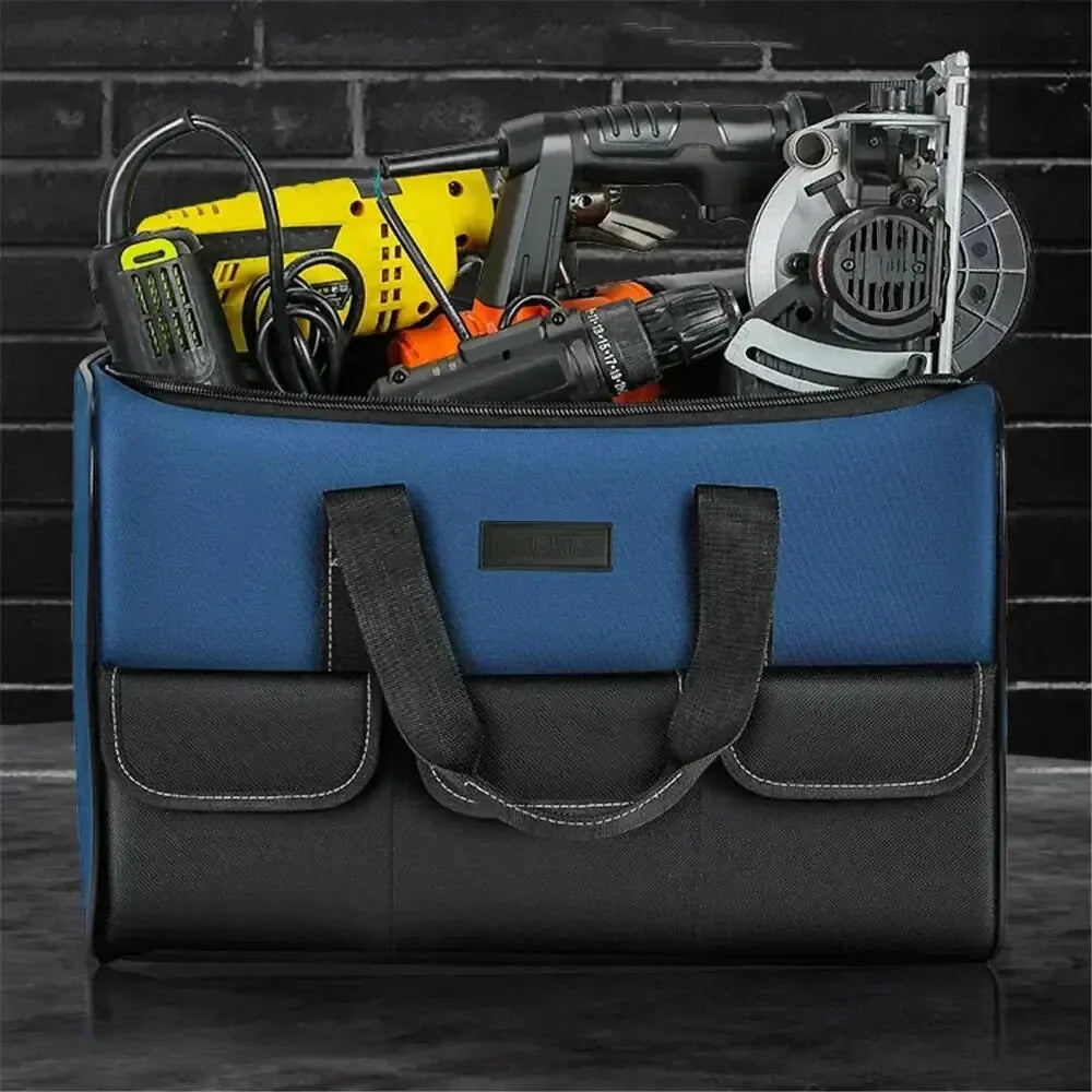 Tool Bag Waterproof Oxford Self-Supporting Multiple Pockets