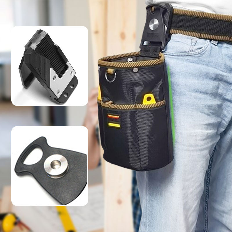 Tool Pouch Clip-On Waterproof Spring-Loaded Closure